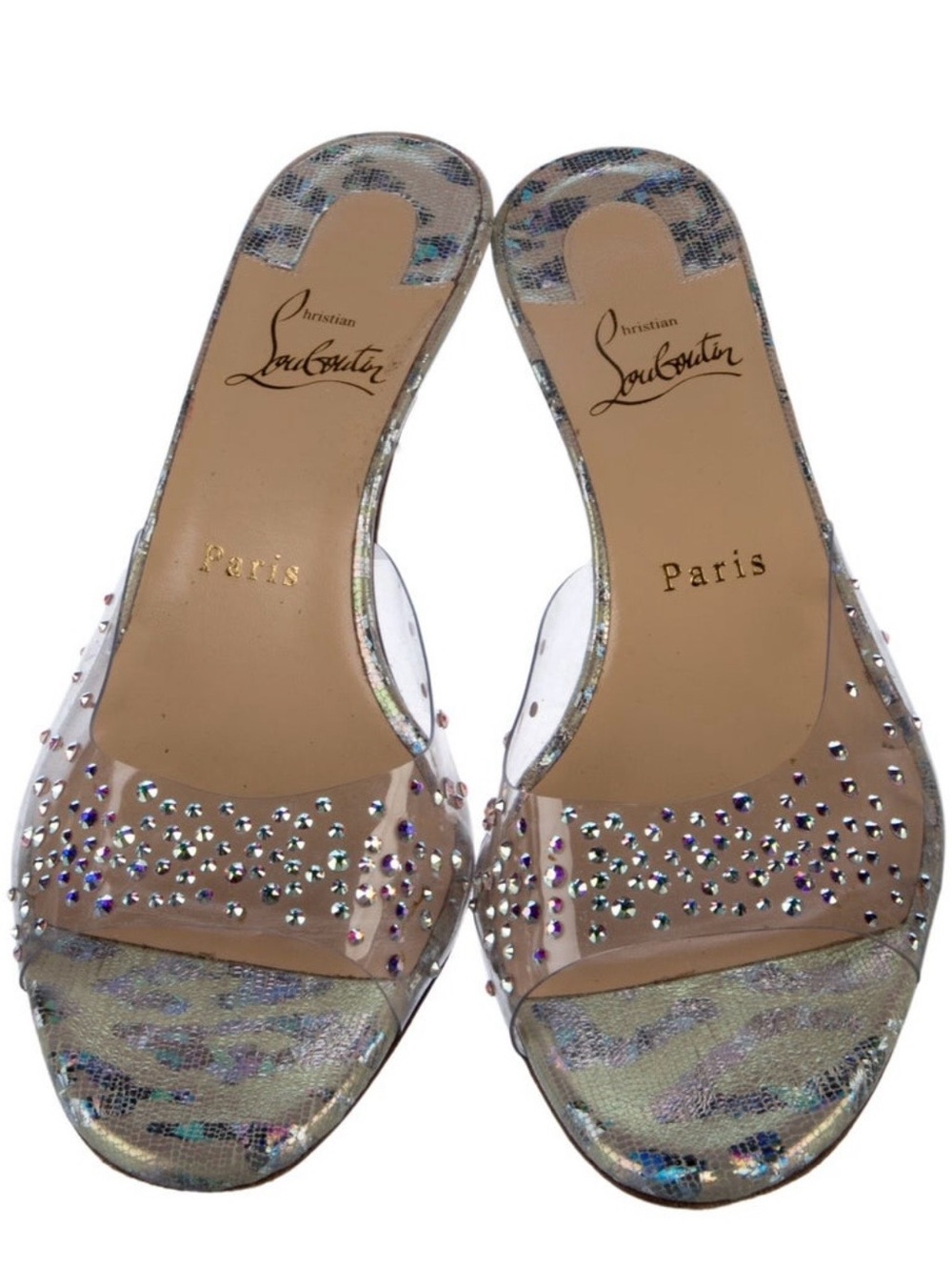 Christian Louboutin Degramule PVC 38 - Low Heel